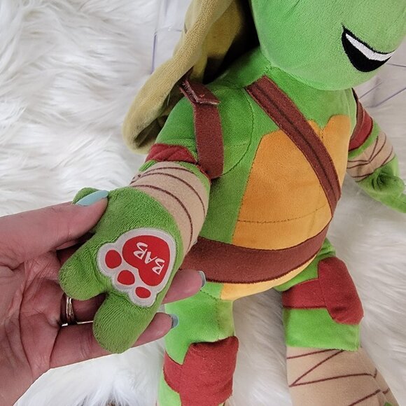 BUILD a‎ Bear BAB TMNT Teenage Mutant Ninja Turtles Leonardo Plush Toy Stuffed - Picture 4 of 9